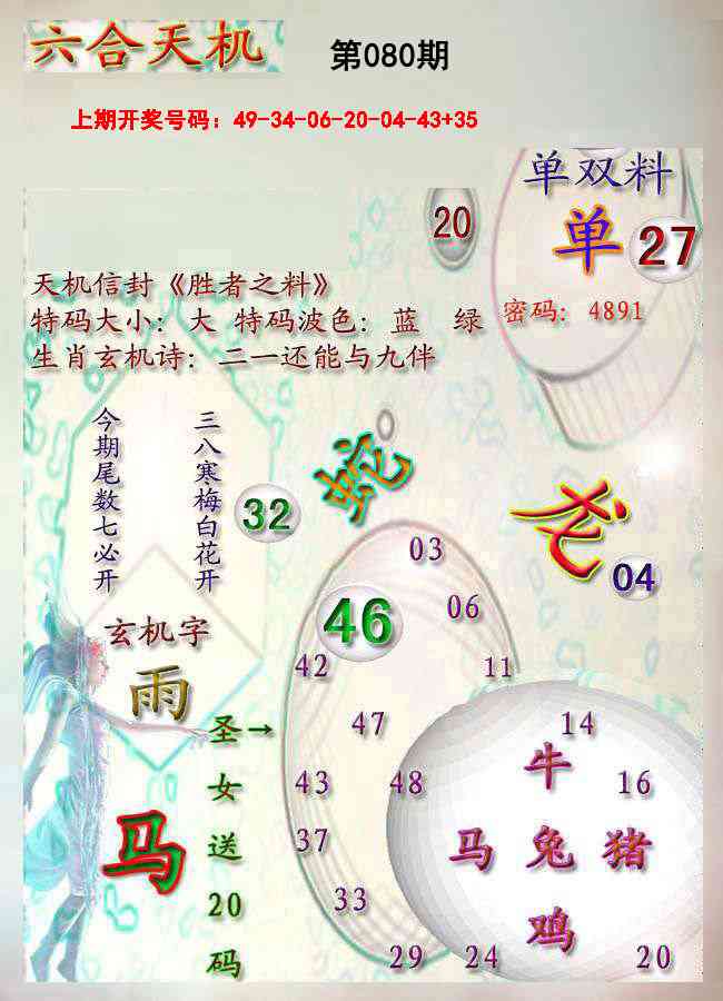 080期天机报[图]